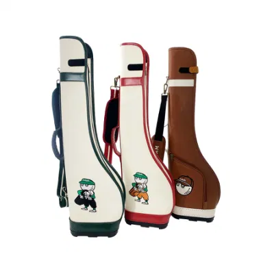 Mini pistolet en cuir PU léger avec Logo brodé personnalisé, sacs de Golf du dimanche, offre spéciale