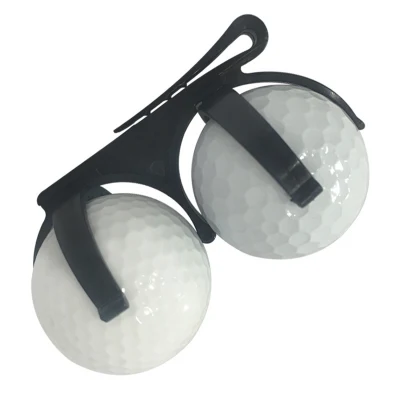 Clips de Golf en plastique pliables et rotatifs, 2 pièces, support de balle de Golf, pince de rangement avec accessoires de Golf Bl15548