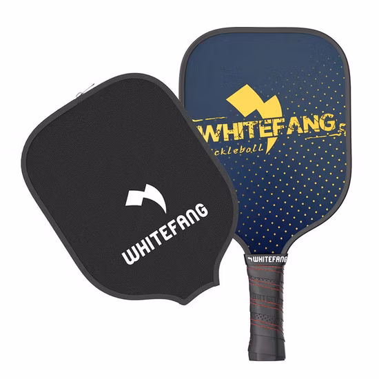 Logo personnalisé en néoprène souple pour raquettes de Pickleball, housse de protection avec manchon à fermeture éclair